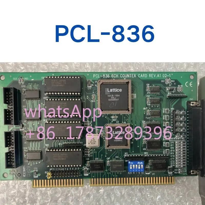 Б/у PCL-836 6-канальная КАРТА СЧЕТЧИК REV.A2 01-1, 6-позиционный подсчет/таймер протестирована ОК, функция неповрежденная Быстрая доставка
Б/у PCL-836 6-канальная КАРТА СЧЕТЧИК REV.A2 01-1, 6-позиционный подсчет/таймер протестирована ОК, функция неповрежденная Быстрая доставка
