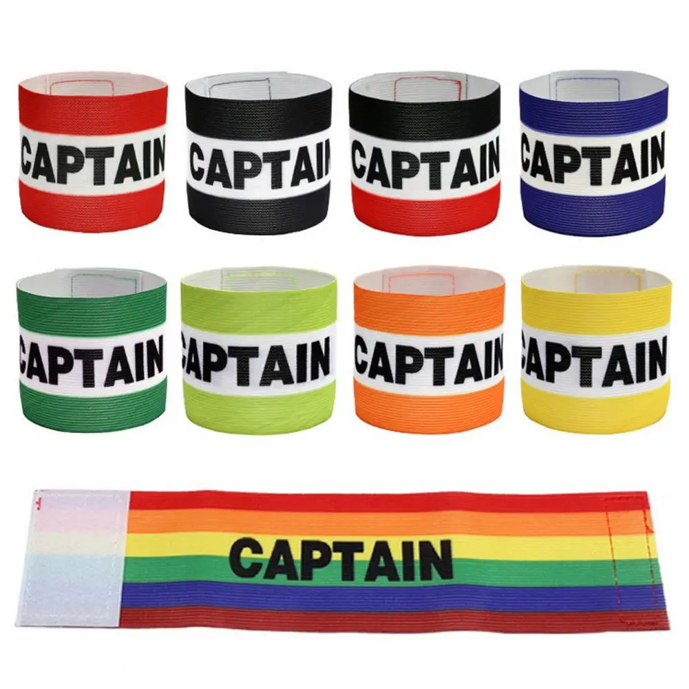 Captain Armband Fastener Tape Logo Printed Elastic Arm Strap Premium Quality Team Leaders Football Rugby Basketball Captain Band
Captain Armband Fastener Tape Logo Printed Elastic Arm Strap Premium Quality Team Leaders Football Rugby Basketball Captain Band