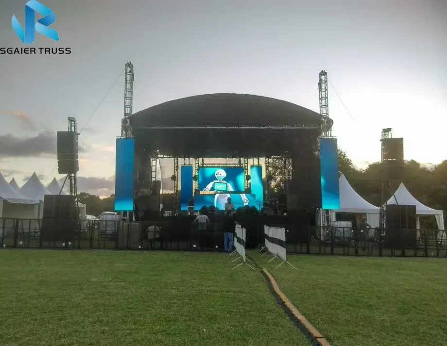 Festival Celebration TUV Certification Fast Connect Arch Stage Scene Aluminum Truss
Festival Celebration TUV Certification Fast Connect Arch Stage Scene Aluminum Truss
