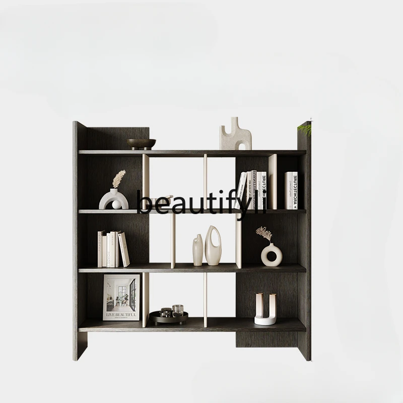 Italian minimalist bookcase bookshelf floor-to-ceiling shelf integrated wall removable leather solid wood bookcase
Italian minimalist bookcase bookshelf floor-to-ceiling shelf integrated wall removable leather solid wood bookcase