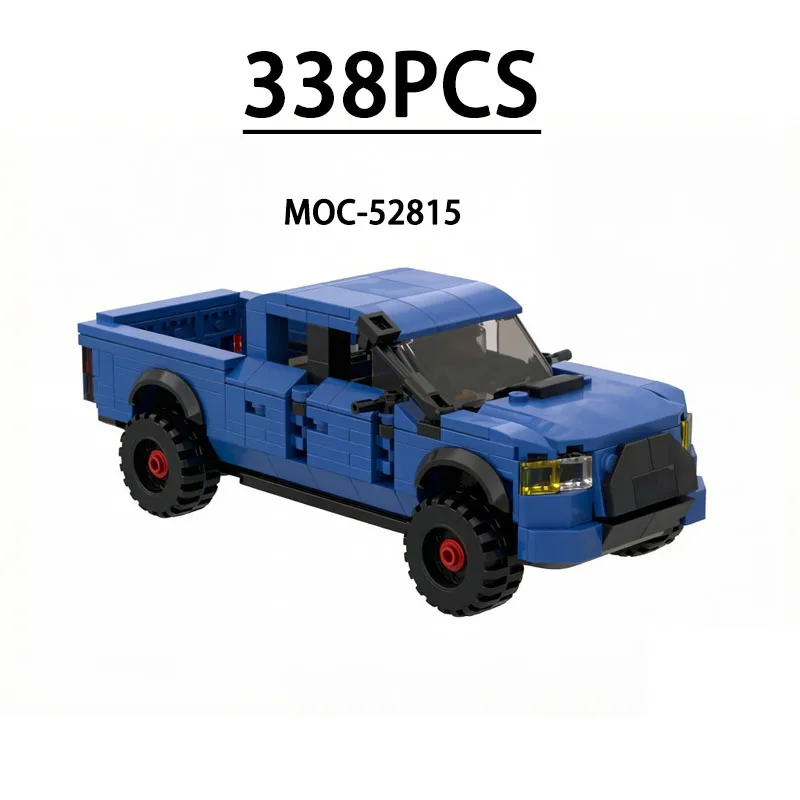 MOC-52815 Building Block Pickup Truck Model, 338 Pieces, Birthday Gift, Christmas and New Year Toy Gift
MOC-52815 Building Block Pickup Truck Model, 338 Pieces, Birthday Gift, Christmas and New Year Toy Gift