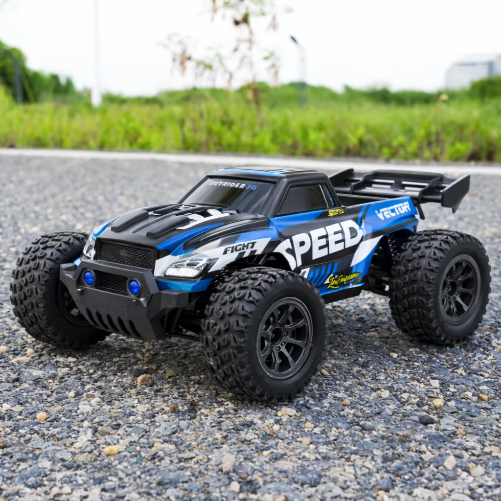 New remote control truck, 2.4G RC car outdoor vehicle toy, perfect holiday and birthday gift.
New remote control truck, 2.4G RC car outdoor vehicle toy, perfect holiday and birthday gift.