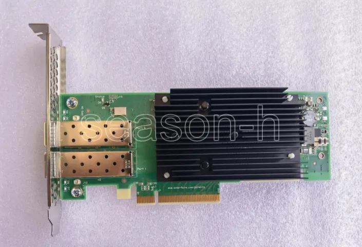 XtremeScale X2522 25G PLUS/ONLOAD Двухпортовая сетевая карта PCI-E 10/25GbE
XtremeScale X2522 25G PLUS/ONLOAD Двухпортовая сетевая карта PCI-E 10/25GbE