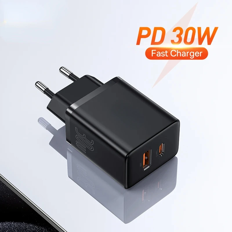 PD Charger 30W USB Type C Fast Charger QC3.0 USB C Quick Charge 3.0 Dual Port Phone Charge for iPhone 15 14 13 12 Macbook
PD Charger 30W USB Type C Fast Charger QC3.0 USB C Quick Charge 3.0 Dual Port Phone Charge for iPhone 15 14 13 12 Macbook