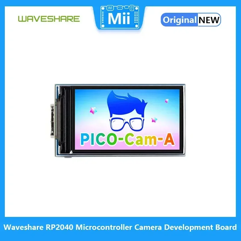 Waveshare RP2040 Microcontroller Camera PICO Camera Onboard 1.14inch IPS LCD Display And HM01B0 Grayscale Camera
Waveshare RP2040 Microcontroller Camera PICO Camera Onboard 1.14inch IPS LCD Display And HM01B0 Grayscale Camera