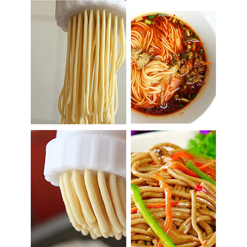 7Pcs Press Noodle Machine Premium Manual Household Noodle Maker for Home Kitchen DIY Pasta Making Easy to Use Clean White
7Pcs Press Noodle Machine Premium Manual Household Noodle Maker for Home Kitchen DIY Pasta Making Easy to Use Clean White