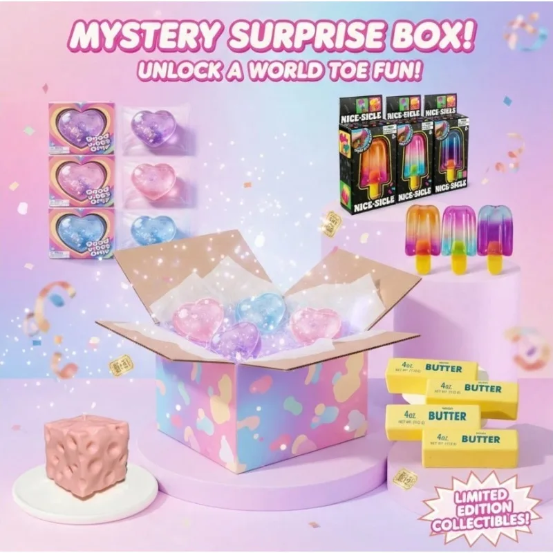 Fast US Shipping Surprise Mystery Blind Box Assorted Mini Fidget Squish Toys Soft Squeeze Stress Balls Anxiety Relief Collectible Gift For Teens
Fast US Shipping Surprise Mystery Blind Box Assorted Mini Fidget Squish Toys Soft Squeeze Stress Balls Anxiety Relief Collectible Gift For Teens