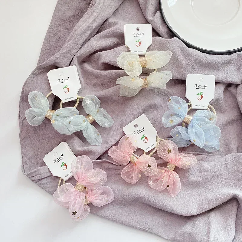 Korean 2pcs Children Sweet Bow Girls Elastic Hair Bands Lace Rope Hair Accessories Kids Lolita Accessories Girls Gifts
Korean 2pcs Children Sweet Bow Girls Elastic Hair Bands Lace Rope Hair Accessories Kids Lolita Accessories Girls Gifts