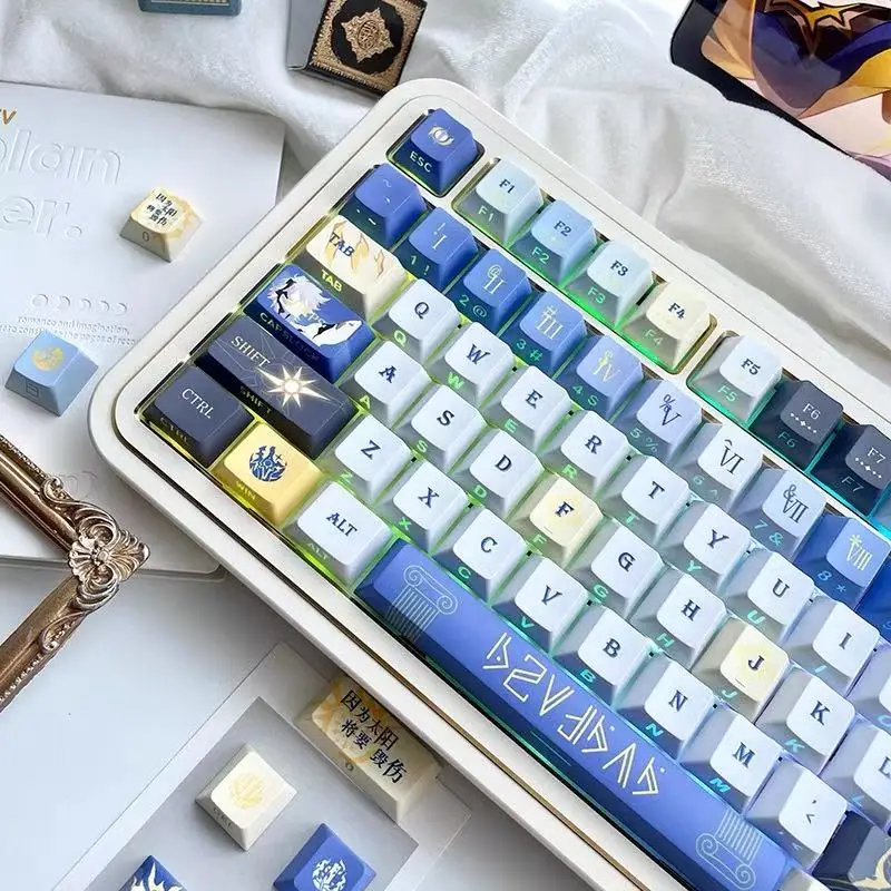 Phainon Anime Keycap Set Keys Alice Key Cap Honkai: Star Rail Keycaps Game PBT DYE SUB Cherry MX Switch for Mechanical Keyboard
Phainon Anime Keycap Set Keys Alice Key Cap Honkai: Star Rail Keycaps Game PBT DYE SUB Cherry MX Switch for Mechanical Keyboard