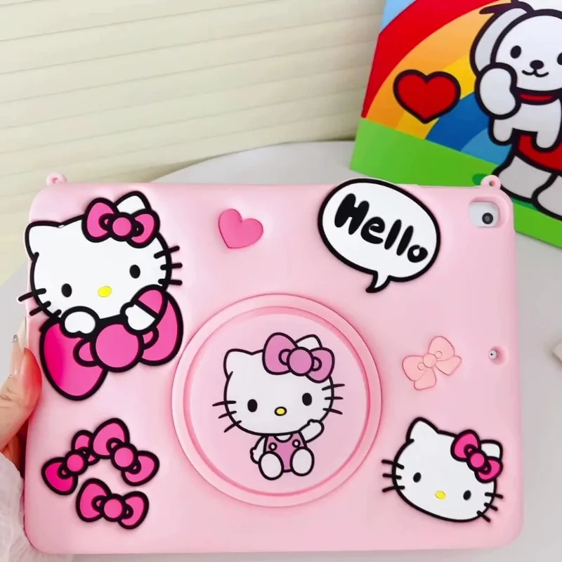 Hello Kitty Cartoon Case for Ipad 2025 A16 11in Case 10th Generation 10.9in Soft Silicone Case Air7 Mini6 7 8.3in Cute Cover
Hello Kitty Cartoon Case for Ipad 2025 A16 11in Case 10th Generation 10.9in Soft Silicone Case Air7 Mini6 7 8.3in Cute Cover