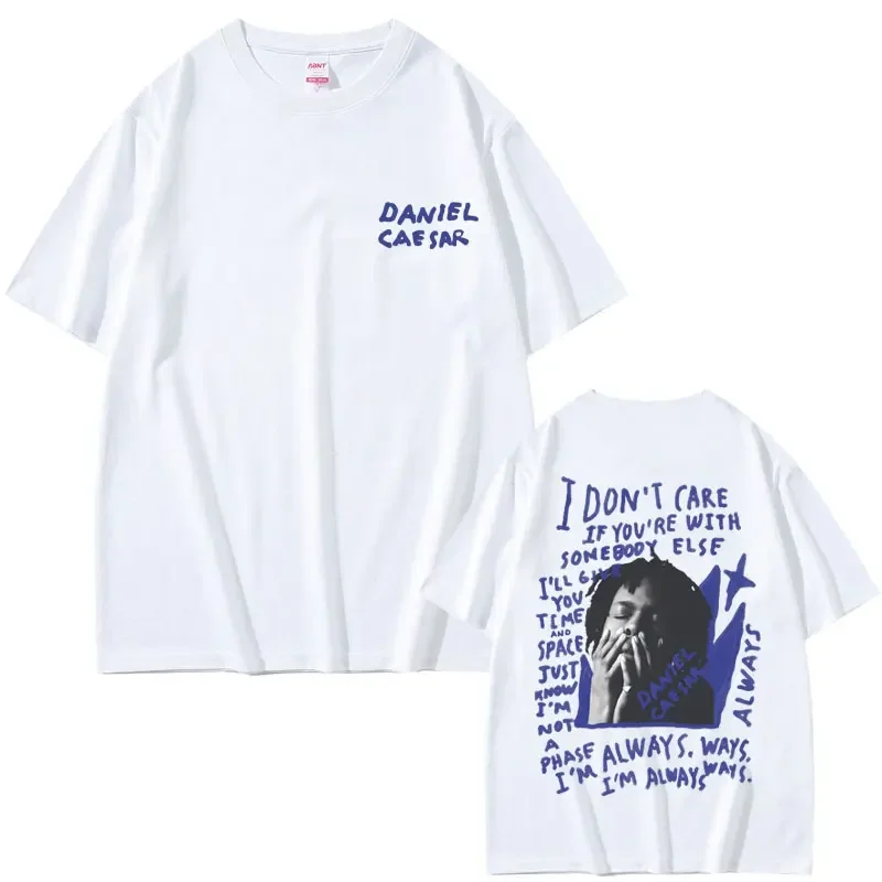 Singer Daniel Caesar Never Enough Always Graphic Print Tshirt Male Fashion Casual T-shirt Men Women's Hip Hop Oversized T Shirts
Singer Daniel Caesar Never Enough Always Graphic Print Tshirt Male Fashion Casual T-shirt Men Women's Hip Hop Oversized T Shirts