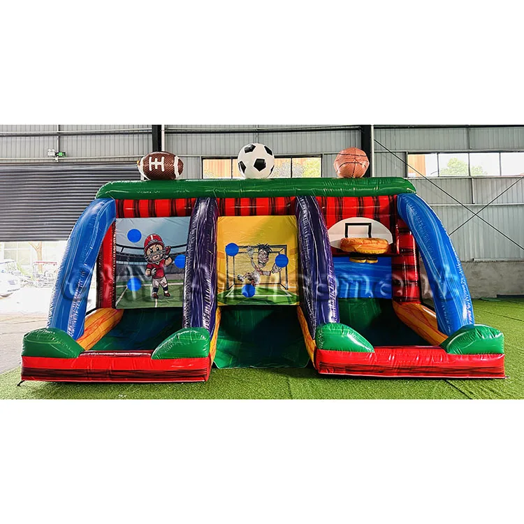 3 In 1 Sports Zone Inflatable Carnival Games Basketball Baseball Football Shooting Colorful Inflatable Sports For Party Rental
3 In 1 Sports Zone Inflatable Carnival Games Basketball Baseball Football Shooting Colorful Inflatable Sports For Party Rental