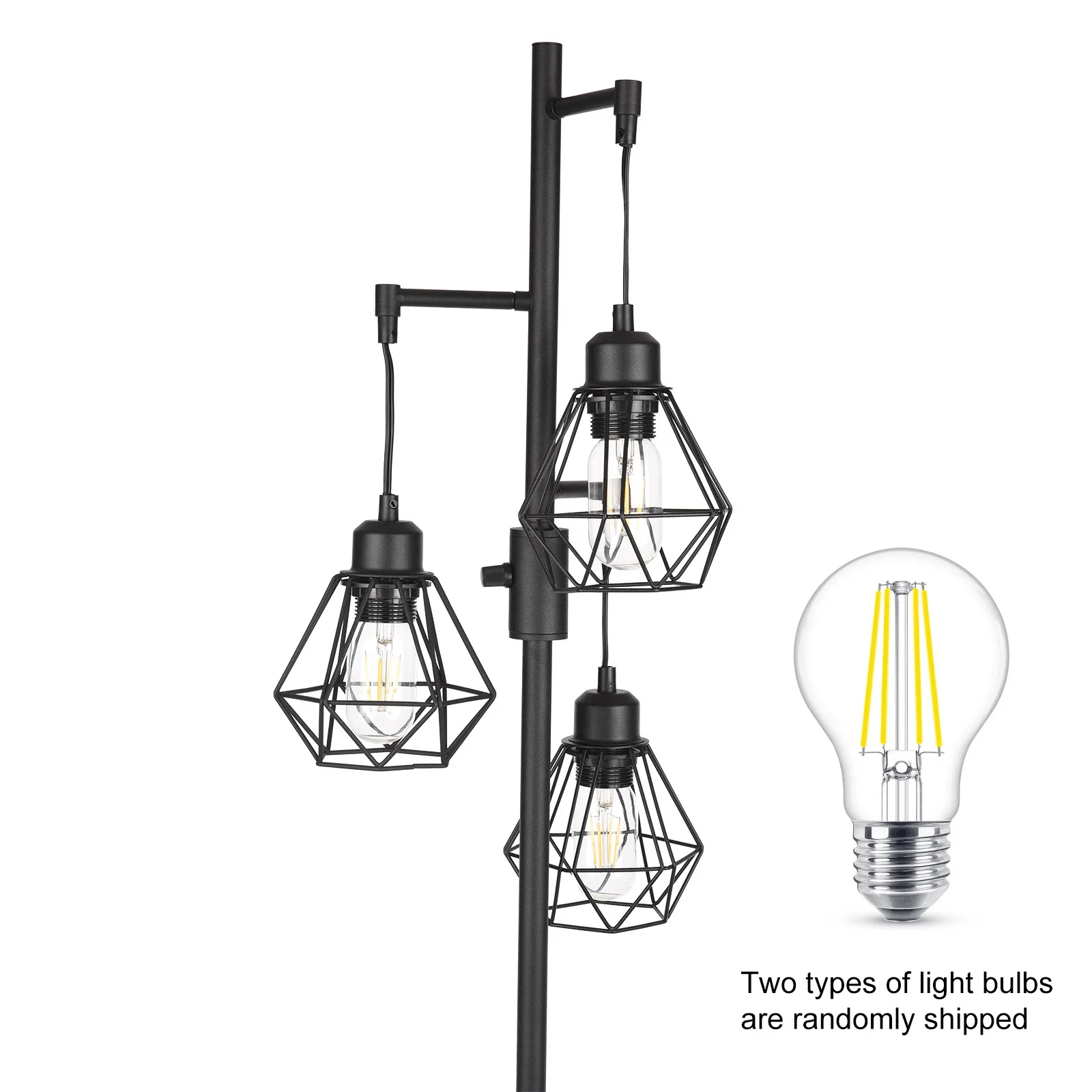 Торшер с 3 диммируемыми светодиодными лампами, напольный светильник для гостиной, высокий торшер с абажурами-клетками для спальни и дома
Торшер с 3 диммируемыми светодиодными лампами, напольный светильник для гостиной, высокий торшер с абажурами-клетками для спальни и дома