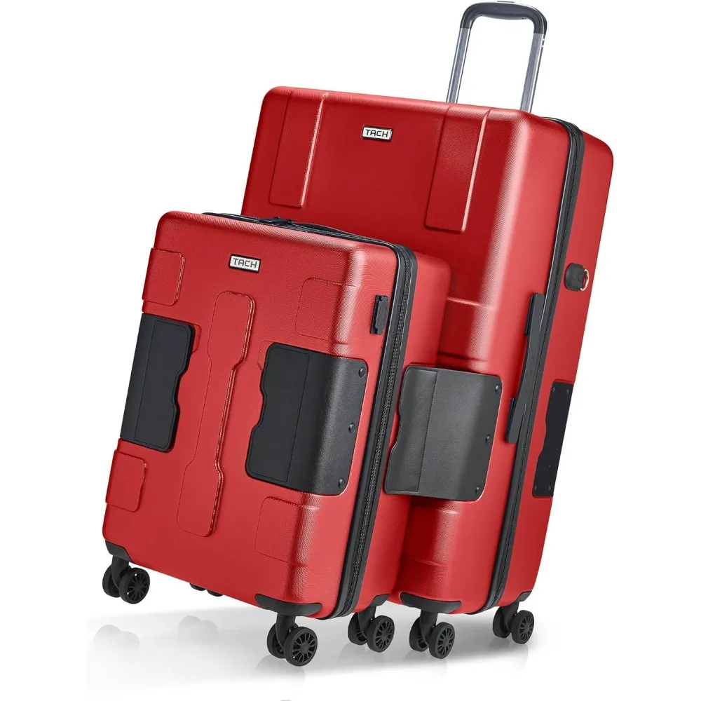 2 Piece Luggage Set - 20 & 28 inch Luggage | Carry On & Large Checked Suitcases Patented Built-In Connect
2 Piece Luggage Set - 20 & 28 inch Luggage | Carry On & Large Checked Suitcases Patented Built-In Connect