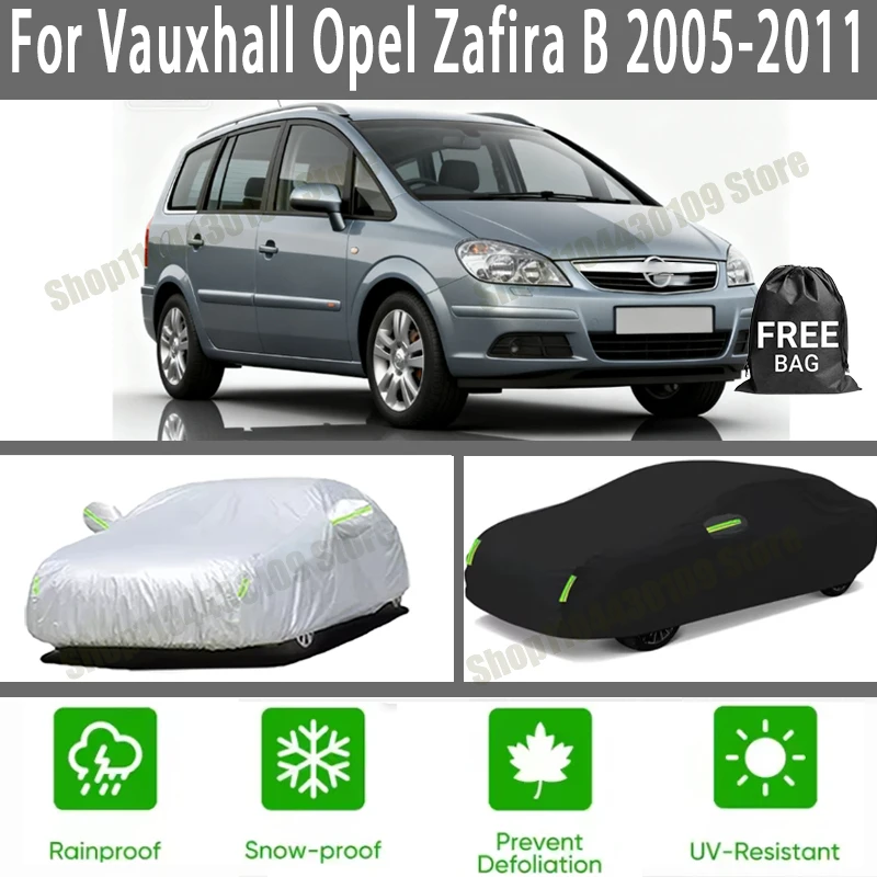 Чехол для автомобиля Vauxhall Opel Zafira B 2005-2011, зимний и летний, защита от снега и пыли, водонепроницаемый, солнцезащитный, для защиты автомобиля.
Чехол для автомобиля Vauxhall Opel Zafira B 2005-2011, зимний и летний, защита от снега и пыли, водонепроницаемый, солнцезащитный, для защиты автомобиля.