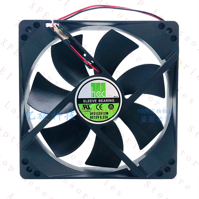 D 1PC DFS122512M Cooling Fan DC12V 0.3A 120x120x25mm 2-Pin New
D 1PC DFS122512M Cooling Fan DC12V 0.3A 120x120x25mm 2-Pin New