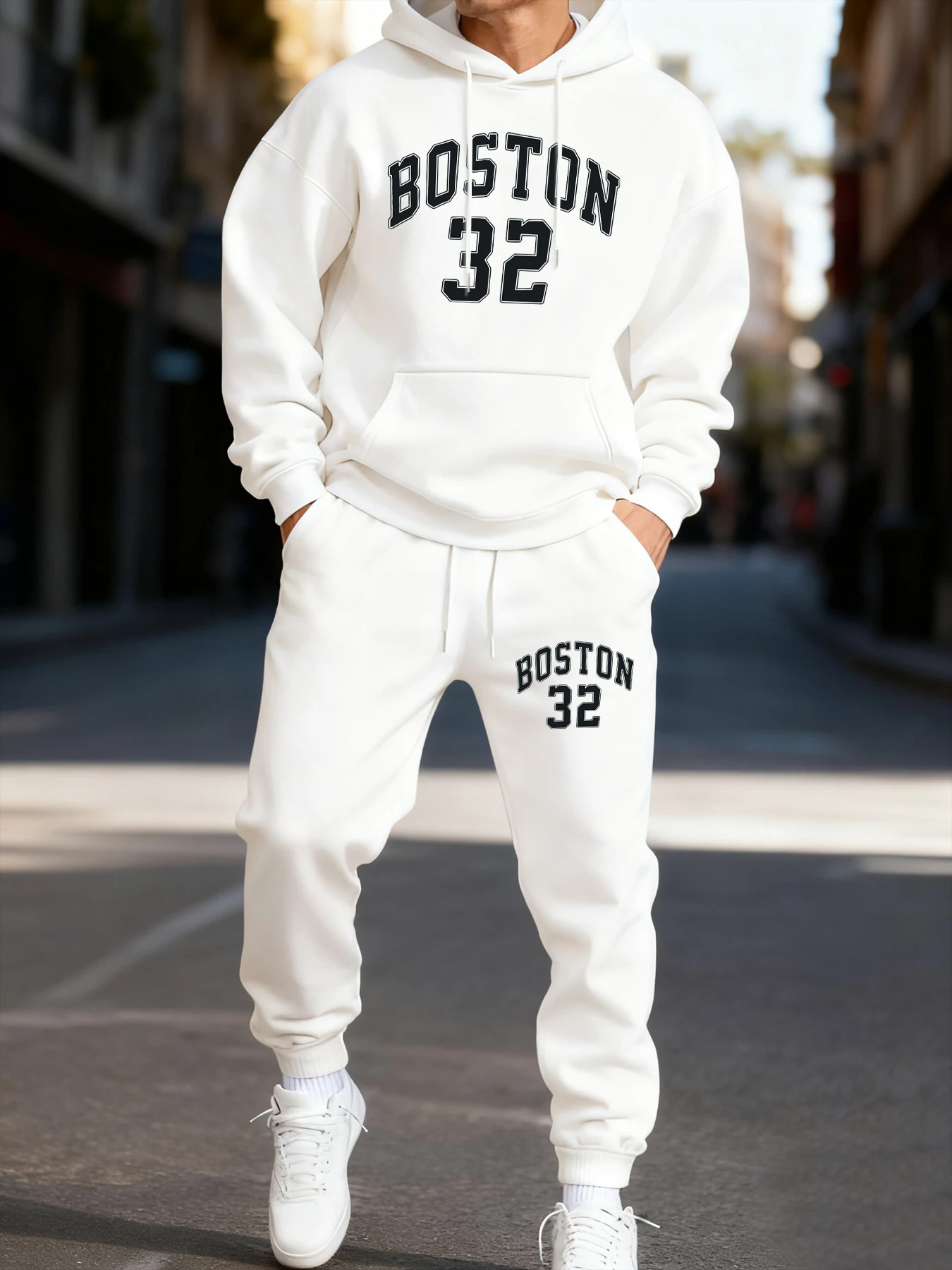 Boston Number 32 Print Mens Hoodie Set Loose Long-Length Two Pices Sets Fleece Comfortable Clothes Casual Winter Hoodies
Boston Number 32 Print Mens Hoodie Set Loose Long-Length Two Pices Sets Fleece Comfortable Clothes Casual Winter Hoodies