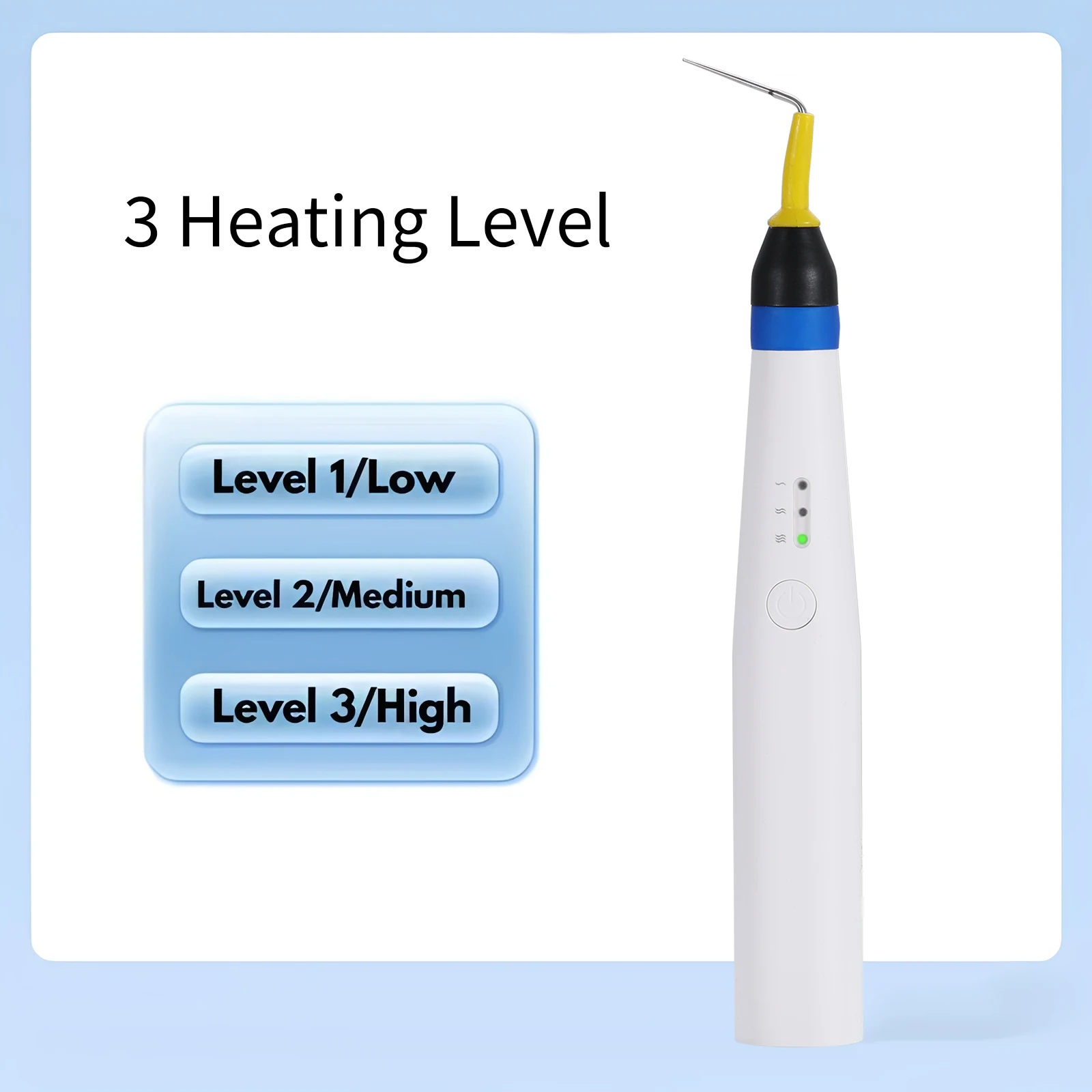 Беспроводная система для пломбирования корневых каналов гуттаперчей Endo: нагреваемый карандаш для заполнения + 2 насадки, стоматологические инструменты
Беспроводная система для пломбирования корневых каналов гуттаперчей Endo: нагреваемый карандаш для заполнения + 2 насадки, стоматологические инструменты