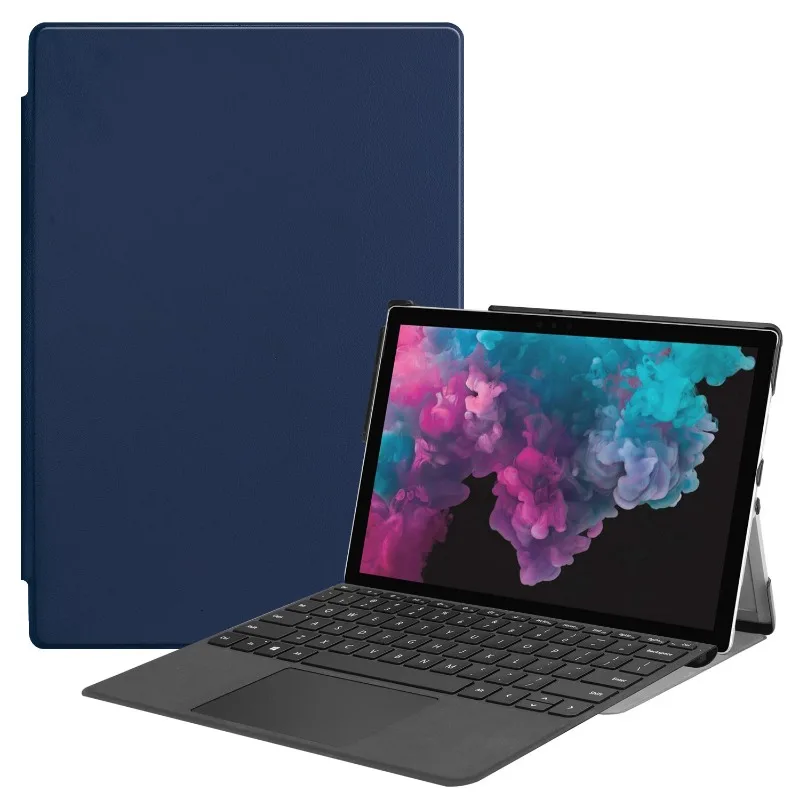 Чехол-подставка Folio для Microsoft Surface Pro 7/Pro 6/Pro 5/Pro 4 12,3 дюйма, ультратонкий, легкий, с крышкой из искусственной кожи
Чехол-подставка Folio для Microsoft Surface Pro 7/Pro 6/Pro 5/Pro 4 12,3 дюйма, ультратонкий, легкий, с крышкой из искусственной кожи
