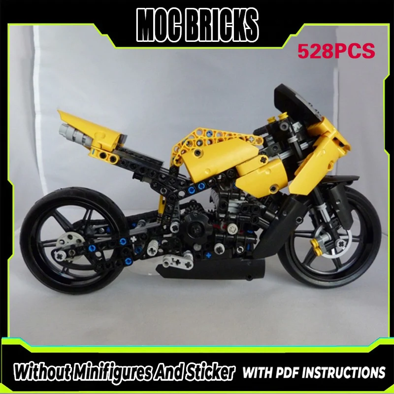 City Car Model MOC Building Bricks R1 High Performance Motorcycle Modular Technology Gifts Holiday Assemble Children Toys Suit
City Car Model MOC Building Bricks R1 High Performance Motorcycle Modular Technology Gifts Holiday Assemble Children Toys Suit