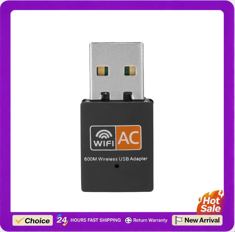 Wifi Adapter 5G Mini Dual Band WIFI Receiving Adapter 2.4G External 8811 Chip USB Computer Receiver Wireless Network Card AC600M
Wifi Adapter 5G Mini Dual Band WIFI Receiving Adapter 2.4G External 8811 Chip USB Computer Receiver Wireless Network Card AC600M