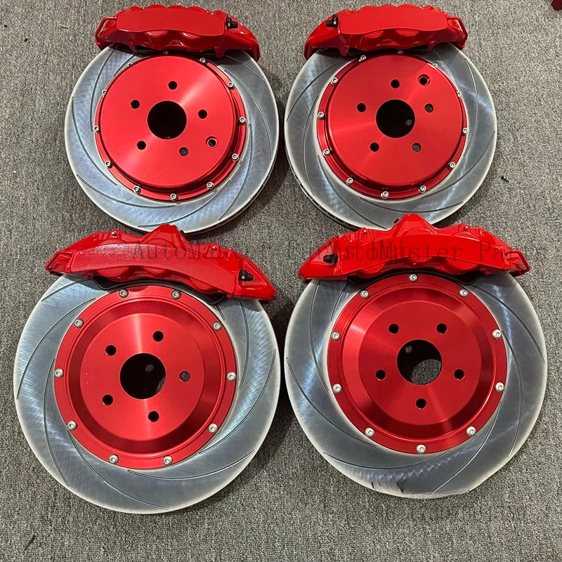 High Performance Brake Calipers Front 6 Pot GT6 Disc 380mm and Rear 4 Pot GT4 Disc 355mm Modified Big Kit for Alfa
High Performance Brake Calipers Front 6 Pot GT6 Disc 380mm and Rear 4 Pot GT4 Disc 355mm Modified Big Kit for Alfa