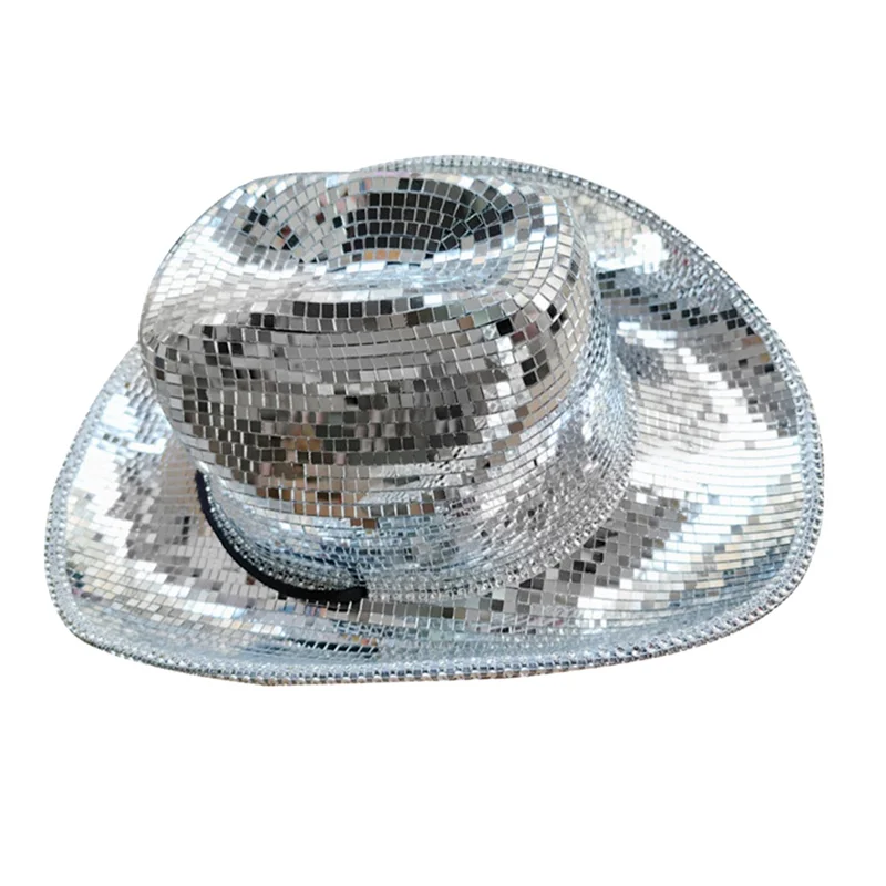 2525- Disco Ball Hat, Sparkly Glitter Space Cowgirl Hat, Mirror Ball Hat for Women Men for Party Accessories
2525- Disco Ball Hat, Sparkly Glitter Space Cowgirl Hat, Mirror Ball Hat for Women Men for Party Accessories