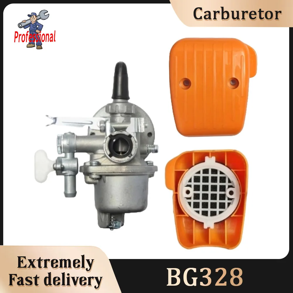 BG328 Lawn Mower Brush Cutter Carburetor With Air Filter For Mesin Rumput Ogawa CG328 SUM328 T328 Tl33 Tb43 Grass Trimmer Cutter
BG328 Lawn Mower Brush Cutter Carburetor With Air Filter For Mesin Rumput Ogawa CG328 SUM328 T328 Tl33 Tb43 Grass Trimmer Cutter