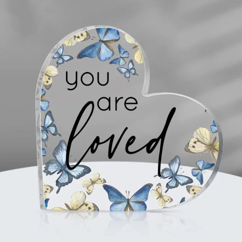 New transparent acrylic heart-shaped ornament DIY color printing festival celebration desktop decoration gifts
New transparent acrylic heart-shaped ornament DIY color printing festival celebration desktop decoration gifts