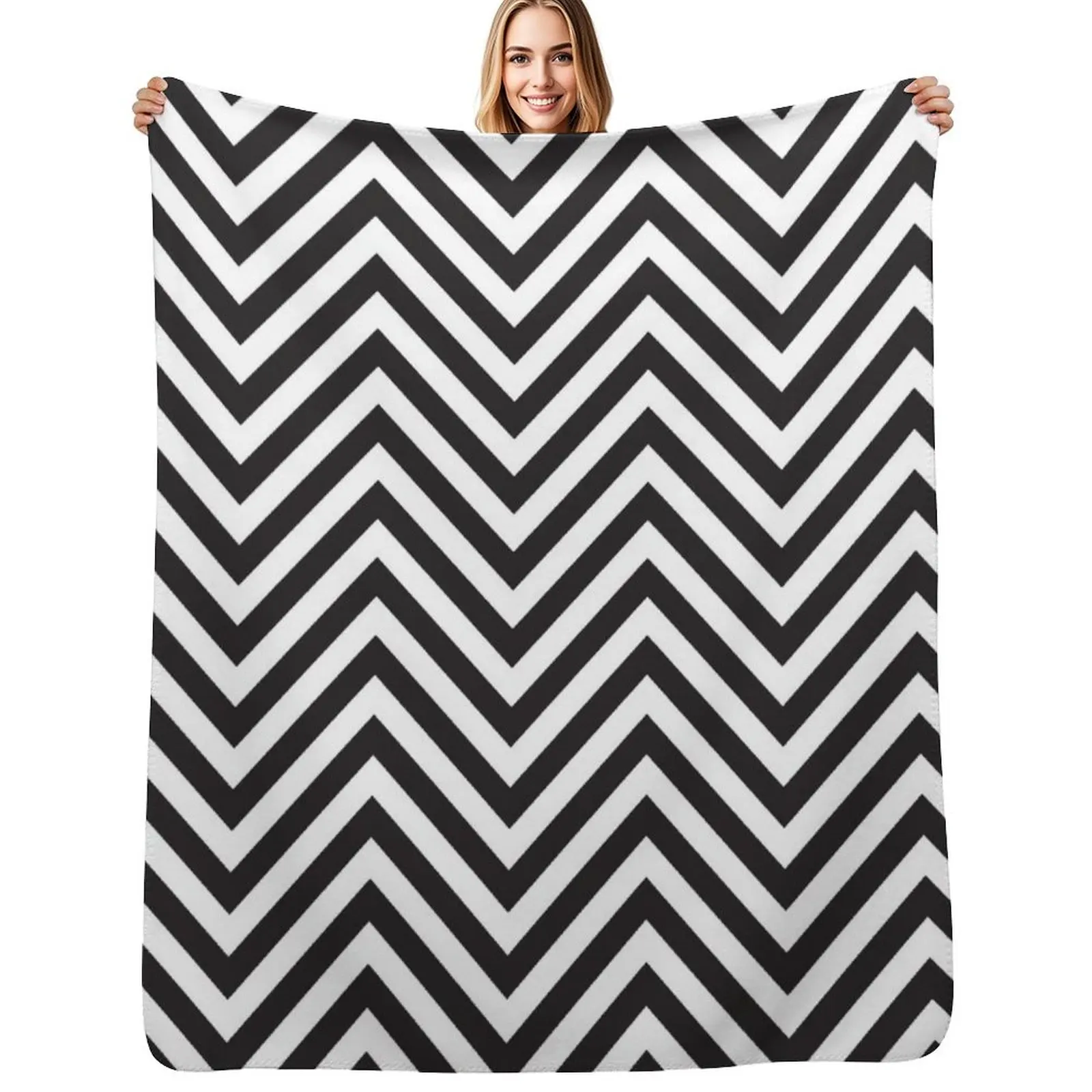 MODERN CHEVRON PATTERN bold monochrome black + white Throw Blanket Blankets For Sofas Multi-Purpose Winter beds manga Blanket
MODERN CHEVRON PATTERN bold monochrome black + white Throw Blanket Blankets For Sofas Multi-Purpose Winter beds manga Blanket