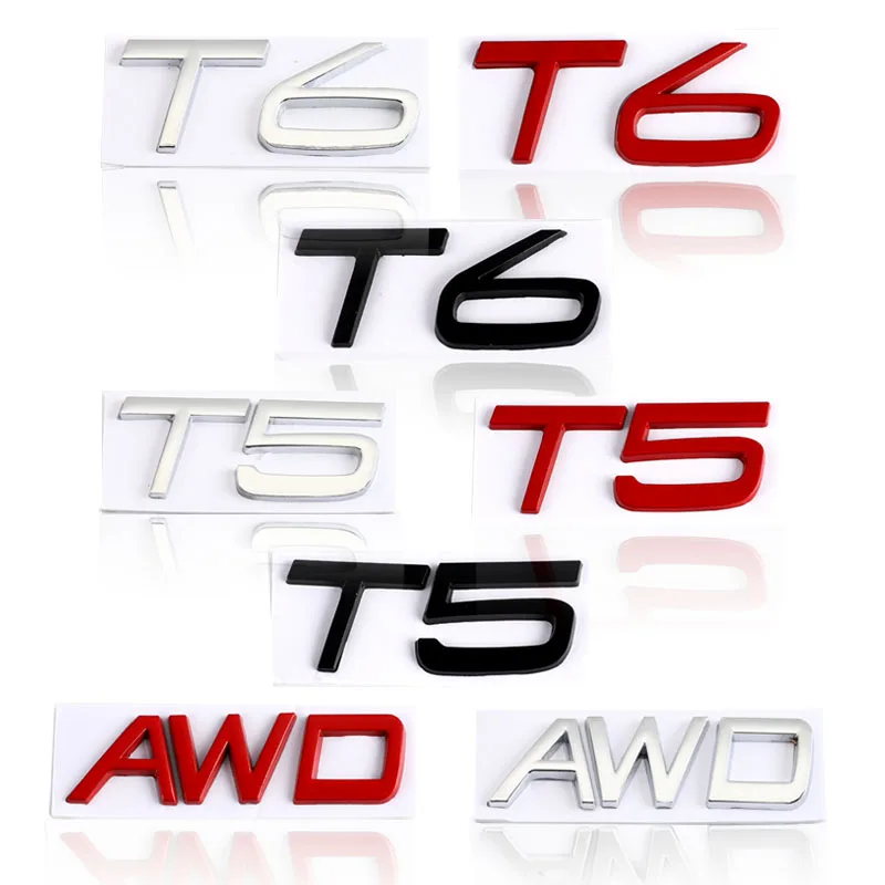3D AWD T5 T6 Logo Badge Stickers for Volvo V40 V60 V90 XC60 XC90 XC40 S60 S90 S80 C30 Automotive Styling Accessories
3D AWD T5 T6 Logo Badge Stickers for Volvo V40 V60 V90 XC60 XC90 XC40 S60 S90 S80 C30 Automotive Styling Accessories
