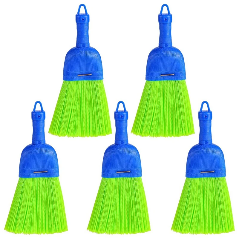 The New5 Pcs Whisk Broom Poly-Fiber Handheld Brush Hand Broom Outdoor Broom Car Broom With Hang Hole For Cleaning Indoor
The New5 Pcs Whisk Broom Poly-Fiber Handheld Brush Hand Broom Outdoor Broom Car Broom With Hang Hole For Cleaning Indoor