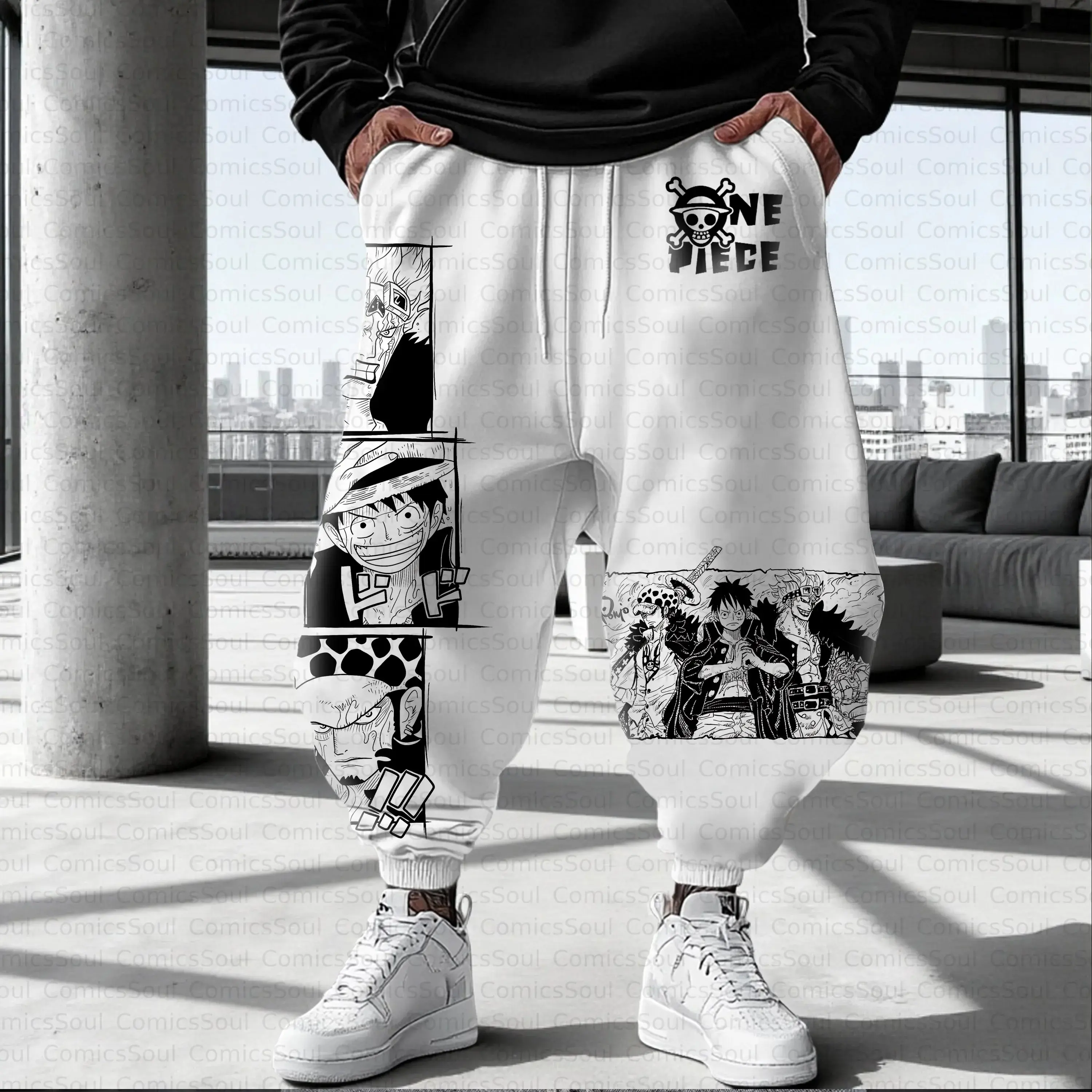 2026 Hot One Piece Men's Pants Sweatpants Streetwear Anime Print Casual Joggers Hip Hop Gym Sports Trousers Y2k Clothes Unisex
2026 Hot One Piece Men's Pants Sweatpants Streetwear Anime Print Casual Joggers Hip Hop Gym Sports Trousers Y2k Clothes Unisex
