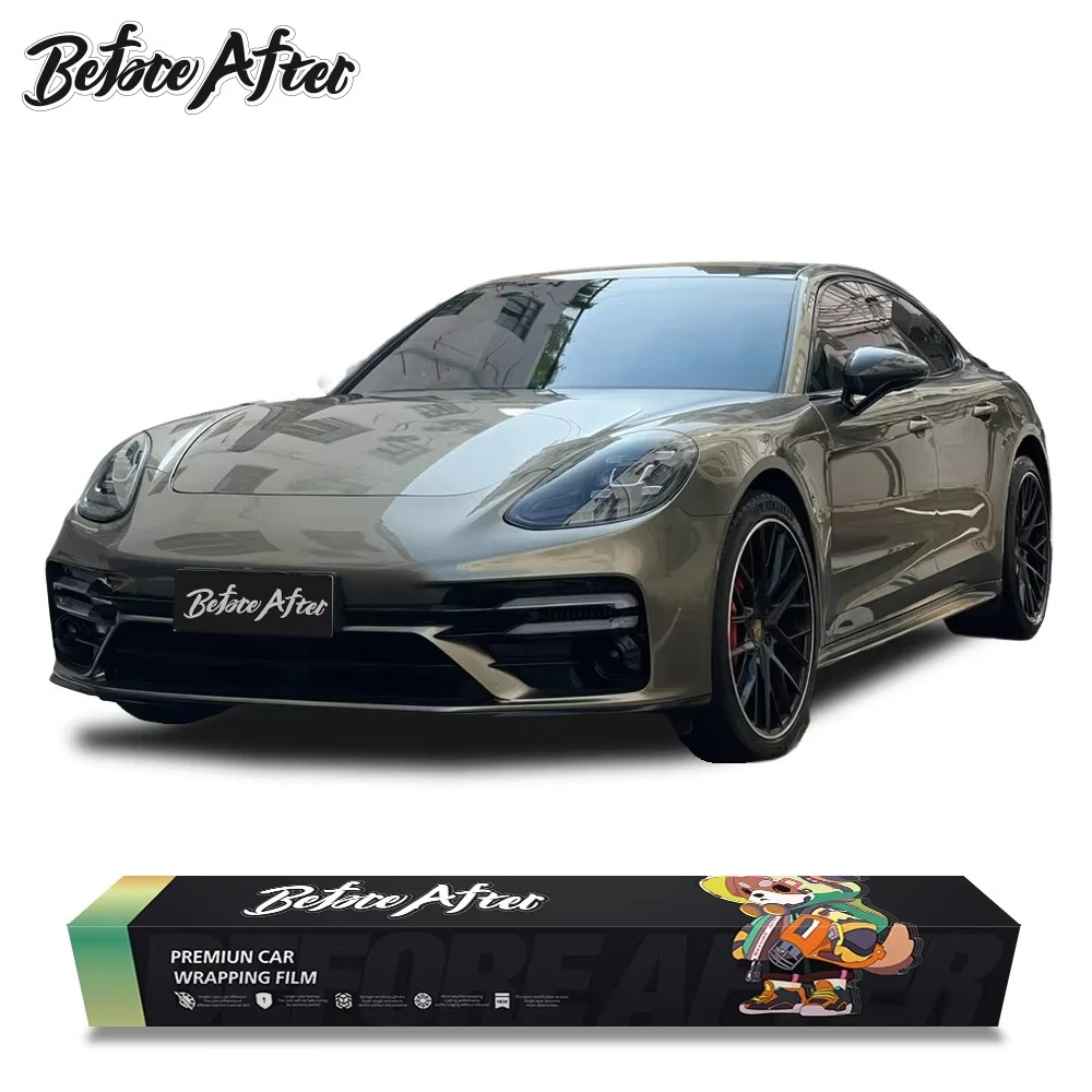Gloss Metallic PET Liquid Metal Bronze Auto Wrapping Vinyl PVC Car Wrap Color Film Body Car Wrapping Vinyl Film
Gloss Metallic PET Liquid Metal Bronze Auto Wrapping Vinyl PVC Car Wrap Color Film Body Car Wrapping Vinyl Film