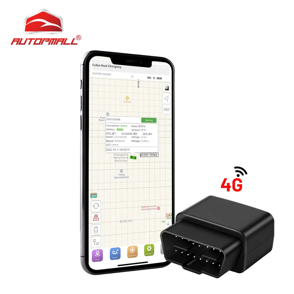 4G MiCODUS OBD GPS Car Tracker MV33G ACC Detection Mini Vehicle OBD GPS Tracker Free APP
4G MiCODUS OBD GPS Car Tracker MV33G ACC Detection Mini Vehicle OBD GPS Tracker Free APP