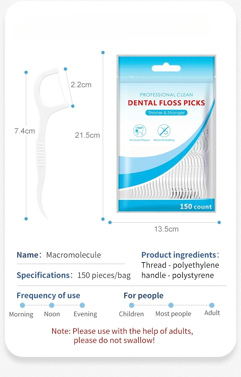 600/300/150/50pcs Ultra-Fine Toothpicks, Home Set, Portable and Disposable Care Floss- Deep Cleaning for Oral Care
600/300/150/50pcs Ultra-Fine Toothpicks, Home Set, Portable and Disposable Care Floss- Deep Cleaning for Oral Care