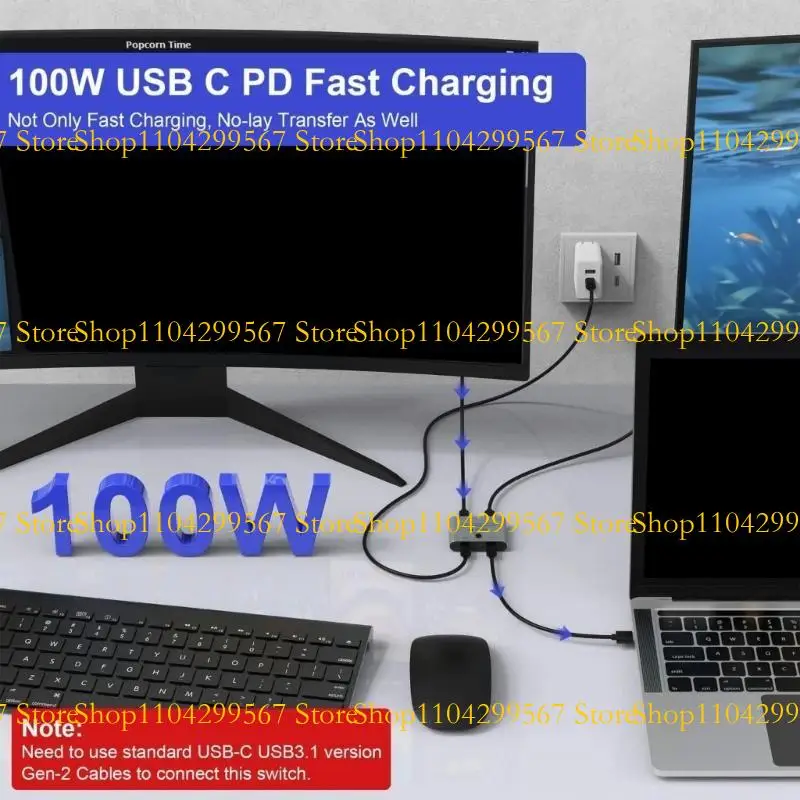 CS1W BiDirectional USB C Switcher KVM Switches For 8K60Hz Video And Fast Charging
CS1W BiDirectional USB C Switcher KVM Switches For 8K60Hz Video And Fast Charging