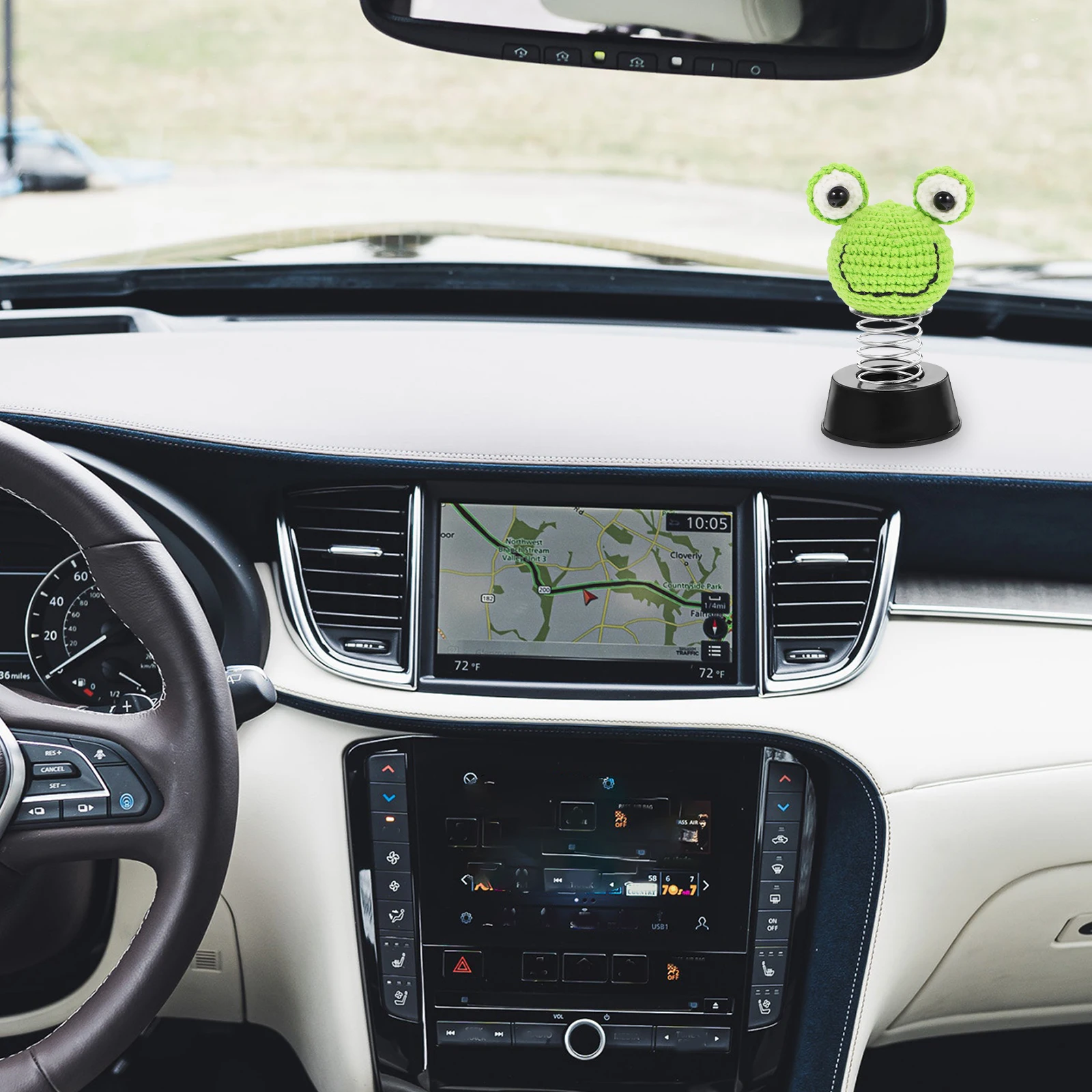 Animal Head Dashboard Decorations Crochet Car Dashboard Decorations Bobbleheads Novelty Gadgets Sturdy Long Decoration
Animal Head Dashboard Decorations Crochet Car Dashboard Decorations Bobbleheads Novelty Gadgets Sturdy Long Decoration