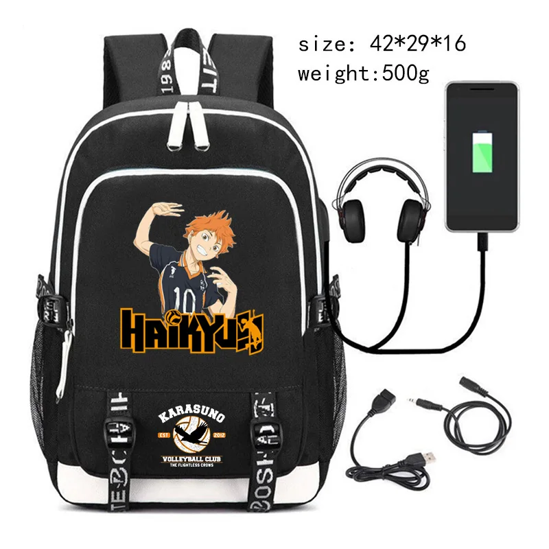 Haikyuu Nishinoya Printed Usb Backpack Teenager Boy School Bags Men's Backpack Large Capacity Laptop Backpack Travel Rucksack
Haikyuu Nishinoya Printed Usb Backpack Teenager Boy School Bags Men's Backpack Large Capacity Laptop Backpack Travel Rucksack