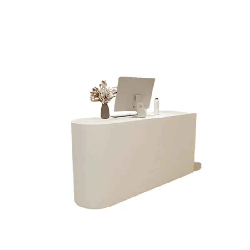 Простые скандинавские стойки регистрации, белый оригинальный дизайн, стойка регистрации для салона красоты, магазин, мебель для салона, приемная
Простые скандинавские стойки регистрации, белый оригинальный дизайн, стойка регистрации для салона красоты, магазин, мебель для салона, приемная