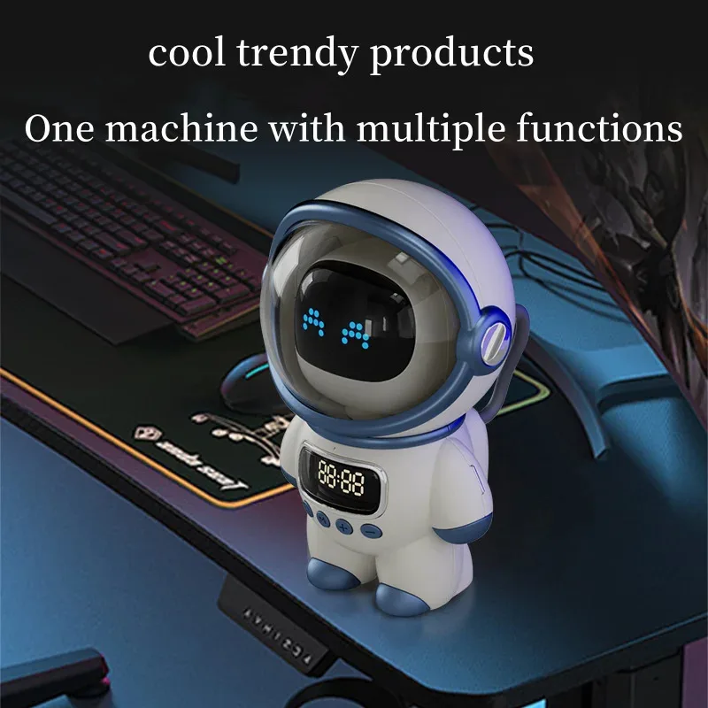 New2026 portable wireless audio speaker, Smart Astronaut Bluetooth speaker with nightlight, FM radio, subwoofer, music speaker
New2026 portable wireless audio speaker, Smart Astronaut Bluetooth speaker with nightlight, FM radio, subwoofer, music speaker