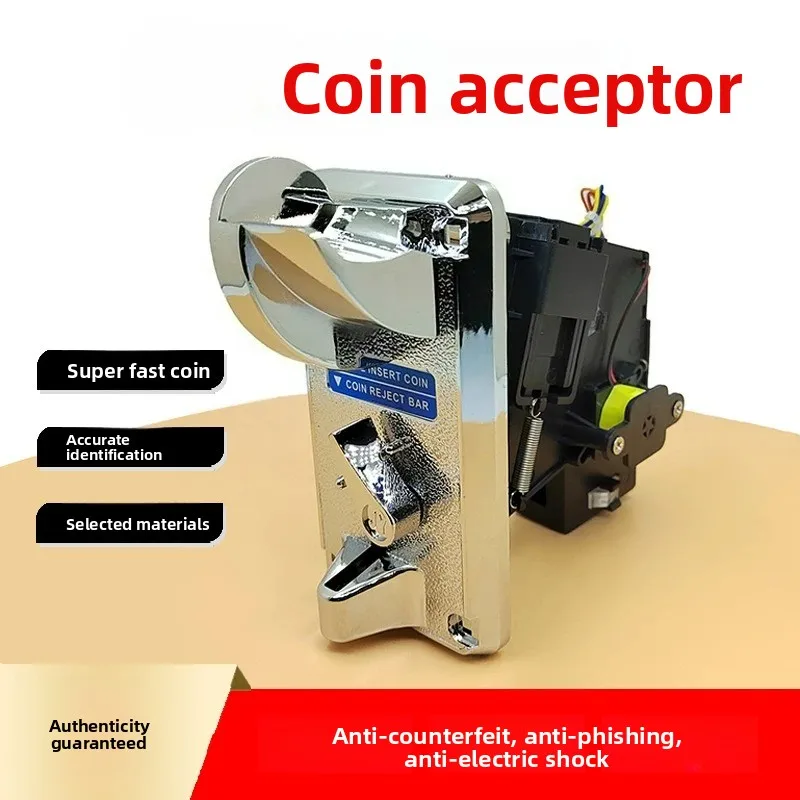 Coin Acceptor Universal Arcade Game Parts CPU Compare Type 930 Quick Coin Mechanism
Coin Acceptor Universal Arcade Game Parts CPU Compare Type 930 Quick Coin Mechanism