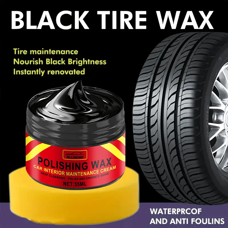 Всесезонный крем для ухода за шинами - формула быстрого блеска для резины и пластика, длительная защита сияния, больше никаких тусклых покрытий - для салона автомобиля
Всесезонный крем для ухода за шинами - формула быстрого блеска для резины и пластика, длительная защита сияния, больше никаких тусклых покрытий - для салона автомобиля