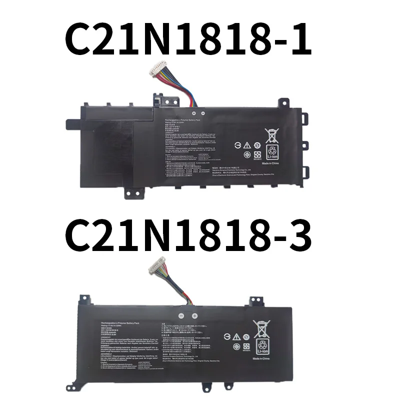 Подходит для аккумулятора ноутбука ASUS C21N1818-1 C21N1818-3 X412FA/FJ V4000F/D
Подходит для аккумулятора ноутбука ASUS C21N1818-1 C21N1818-3 X412FA/FJ V4000F/D