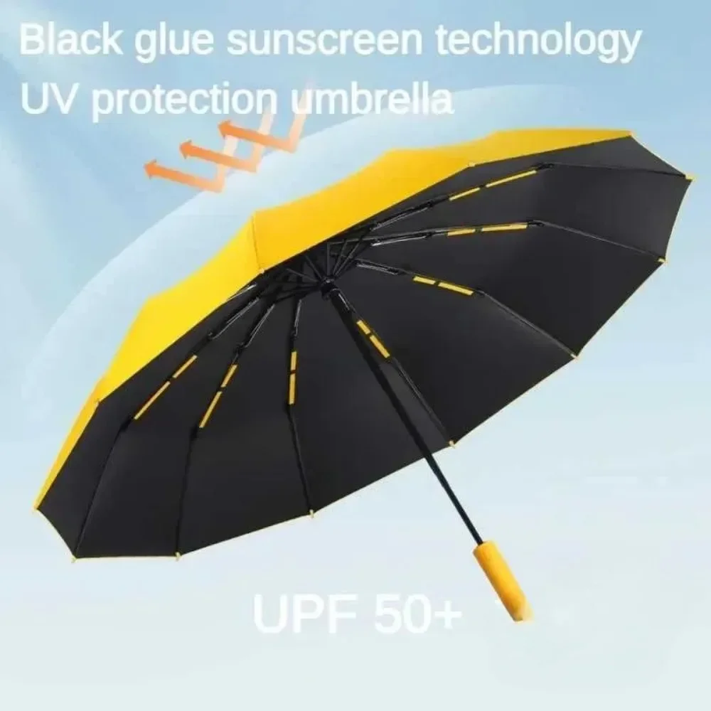 48 Bone Fully Automatic Super Strong Windproof Umbrella Uv Protection Folding Parasol Reinforced Rainproof Large Size Parasol
48 Bone Fully Automatic Super Strong Windproof Umbrella Uv Protection Folding Parasol Reinforced Rainproof Large Size Parasol