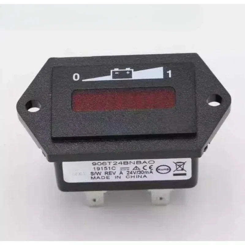 Genuine 906 906T24BNBAO 24V Battery Gauge Indicator Hour Meter for Electric Forklift Stacker Paller Truck Golf
Genuine 906 906T24BNBAO 24V Battery Gauge Indicator Hour Meter for Electric Forklift Stacker Paller Truck Golf