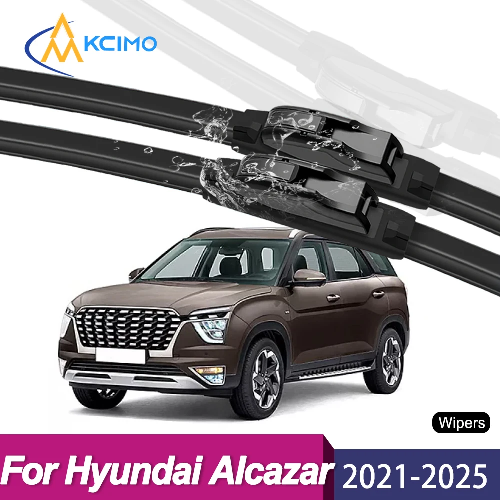 2Pcs Silent Smooth Rubber Wiper Set For Hyundai Alcazar SU2i LWB/PS7i 2021-2025 Perfect Replacement Wiper Kit
2Pcs Silent Smooth Rubber Wiper Set For Hyundai Alcazar SU2i LWB/PS7i 2021-2025 Perfect Replacement Wiper Kit