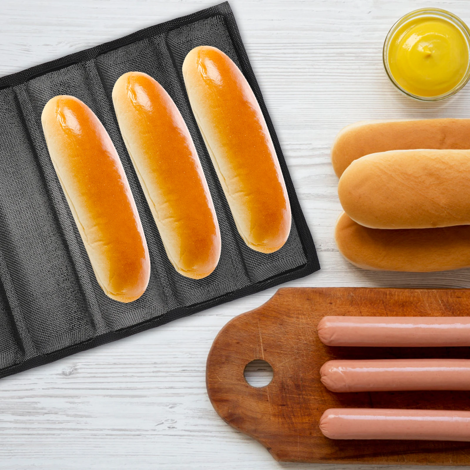 Silicone Bread Mold Loaf Tins for Baking Tools Pearlescent Moulds Cakes Gadget Pans
Silicone Bread Mold Loaf Tins for Baking Tools Pearlescent Moulds Cakes Gadget Pans