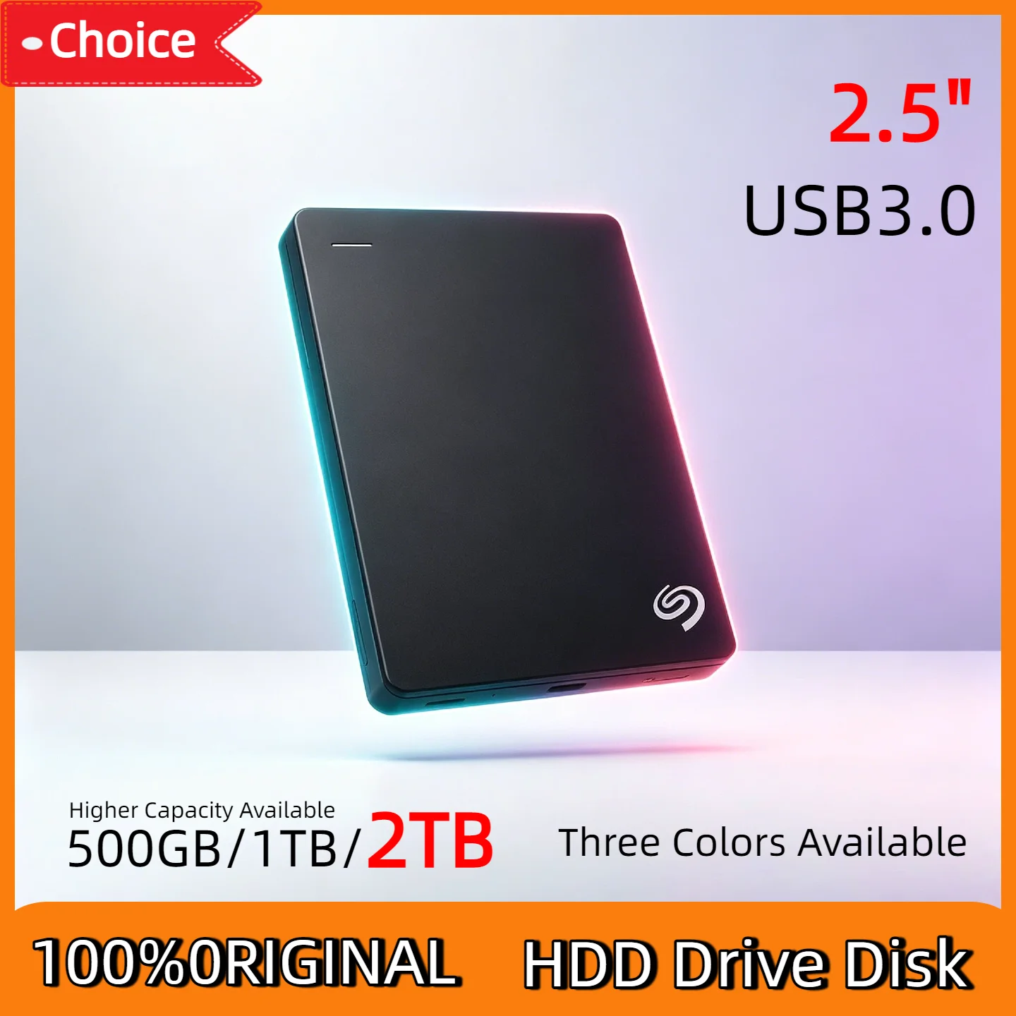 OEM For Seagate Storage Expansion 2.5 Inch Portable External Hard Drive USB 3.0 Ultra High Speed For PC Notebook Laptop Deluxe
OEM For Seagate Storage Expansion 2.5 Inch Portable External Hard Drive USB 3.0 Ultra High Speed For PC Notebook Laptop Deluxe