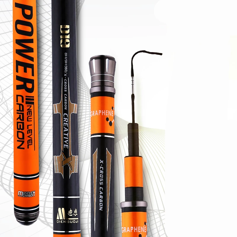 Super Hard Carbon Fishing Rod Stream River Sea Graphene Rod Rock Fishing Gear Ultra Light Fashion 19H Carp Power Hand Rod Pole
Super Hard Carbon Fishing Rod Stream River Sea Graphene Rod Rock Fishing Gear Ultra Light Fashion 19H Carp Power Hand Rod Pole
